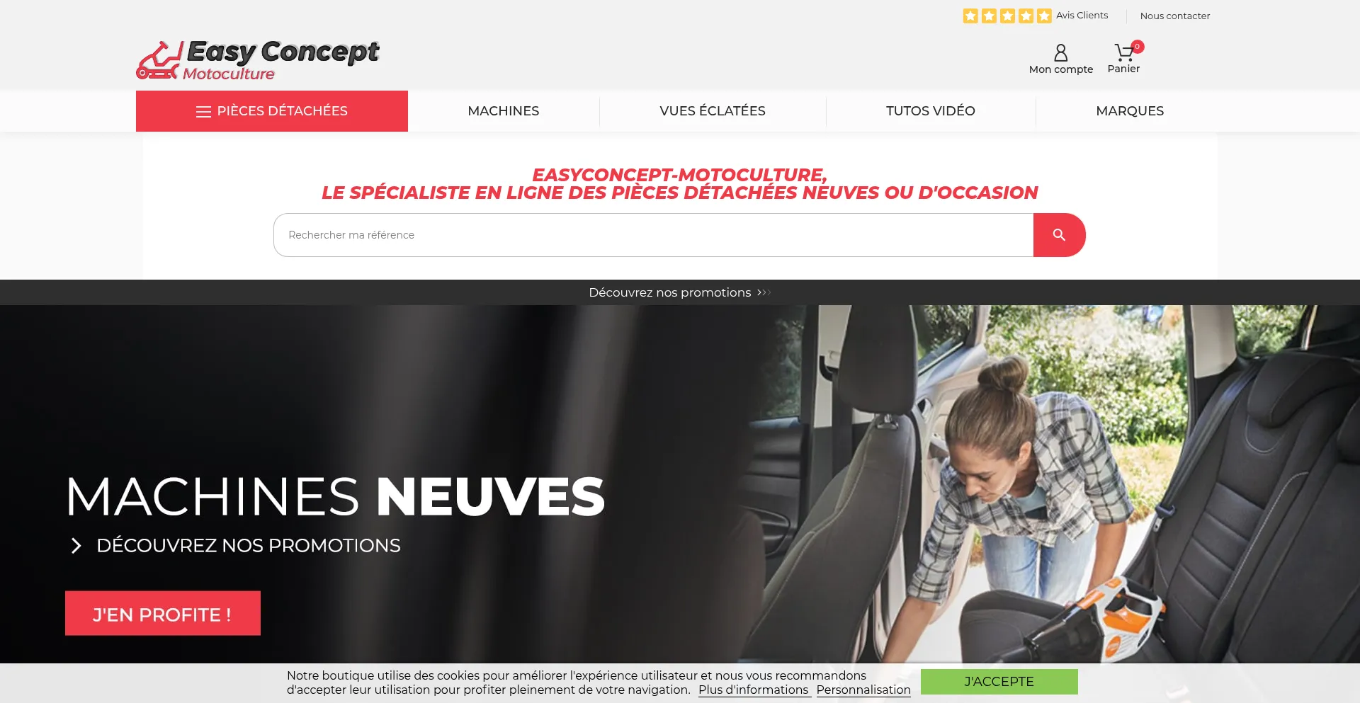 ¿És Seguro y Confiable Easyconcept-motoculture.com?