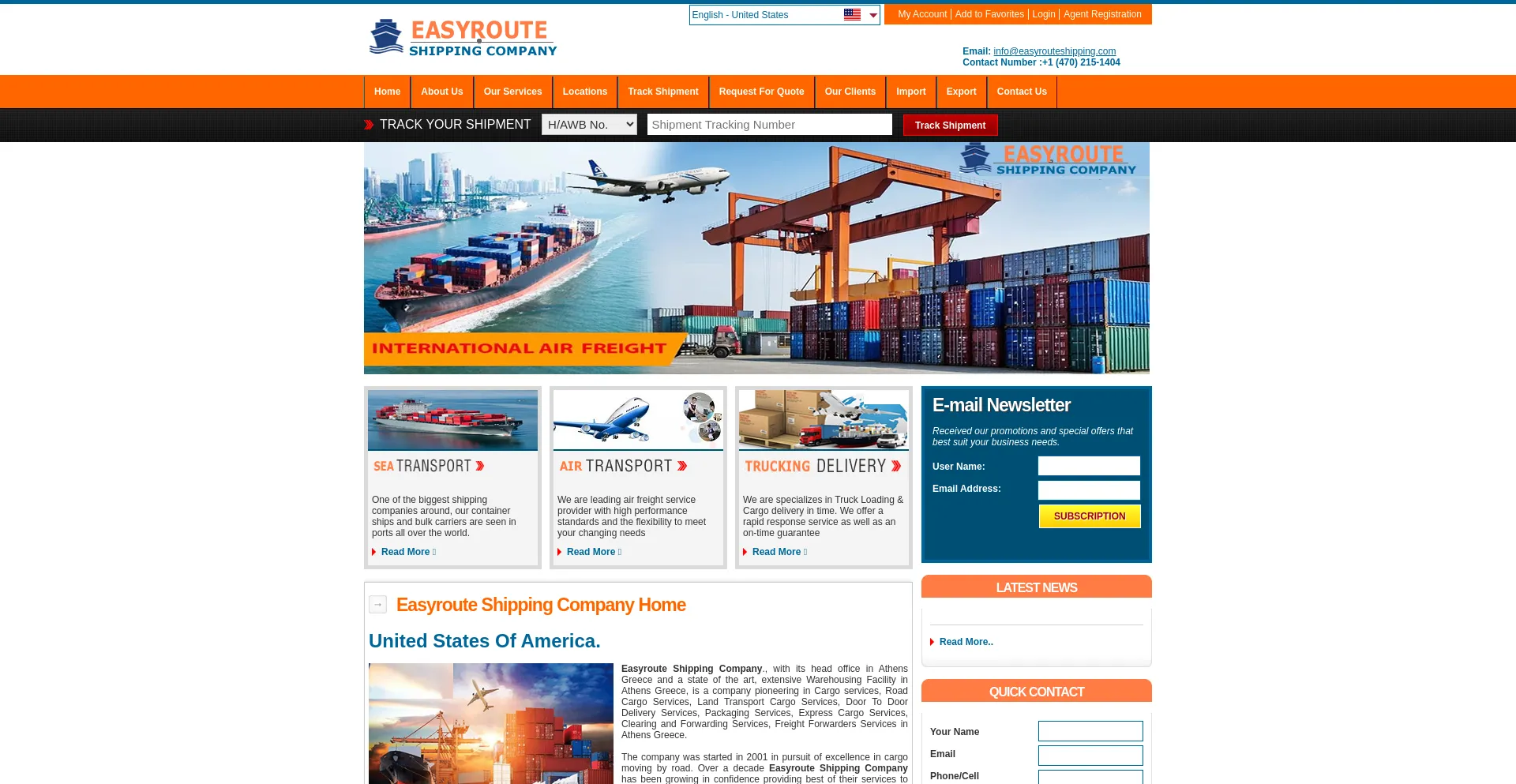 Easyrouteshipping.com