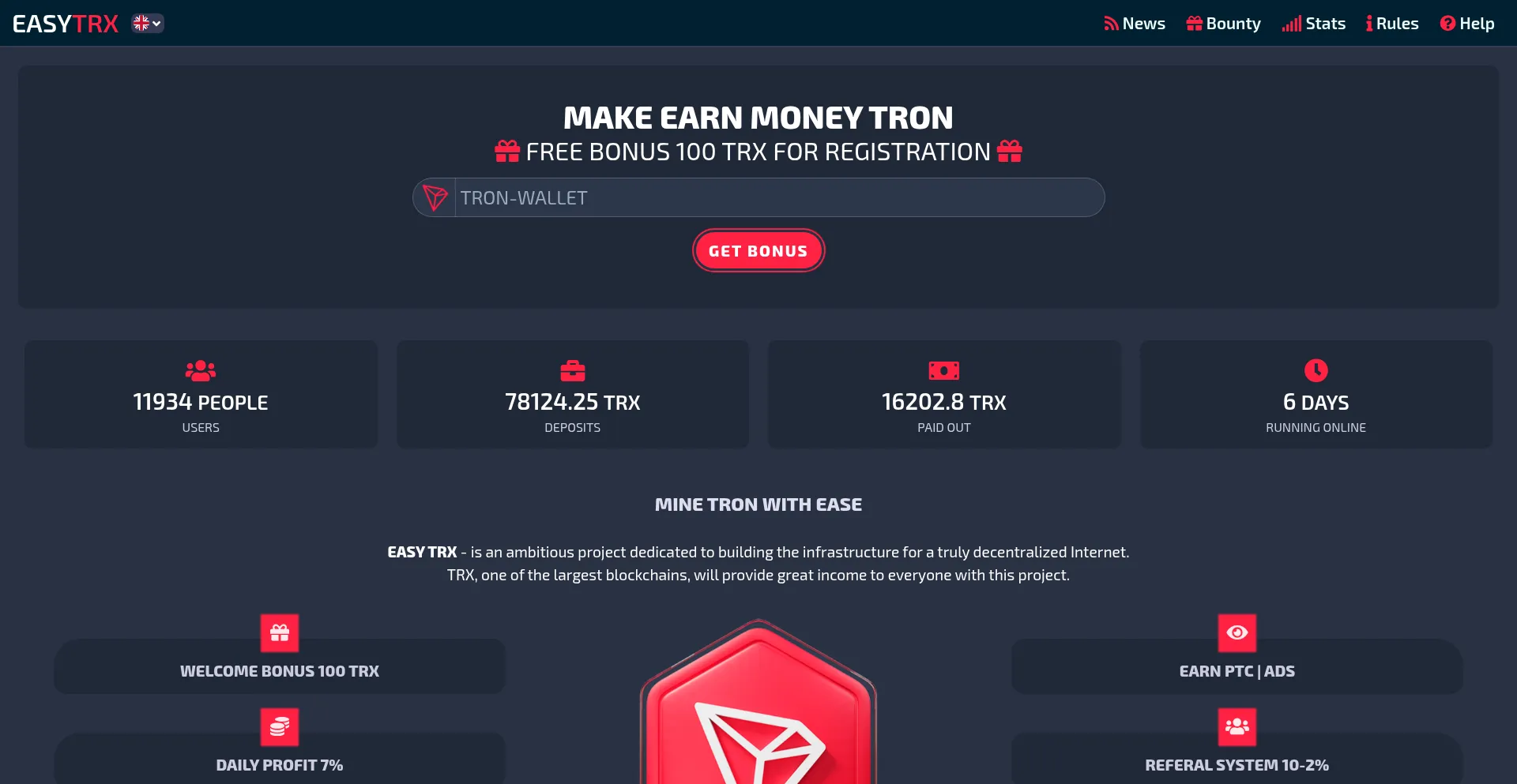 ¿És Seguro y Confiable Easytrx.net?