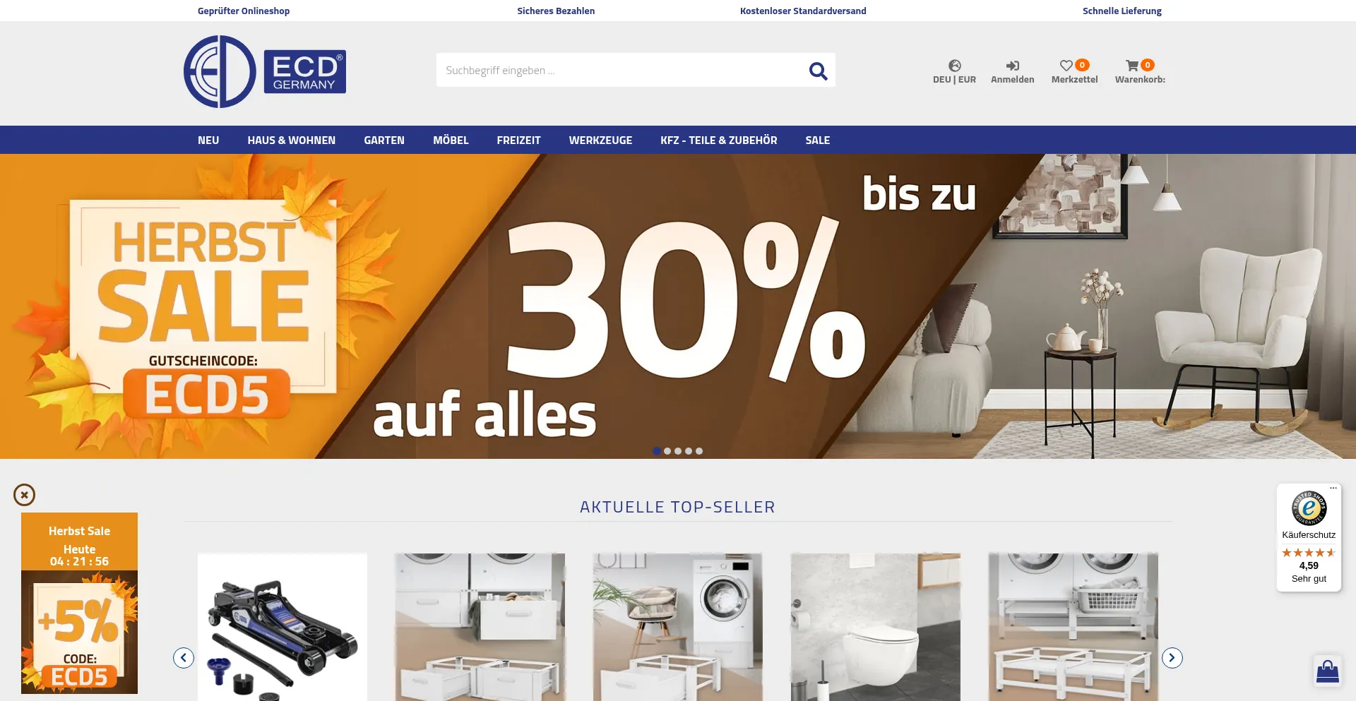 Ecdgermany.de Screenshot