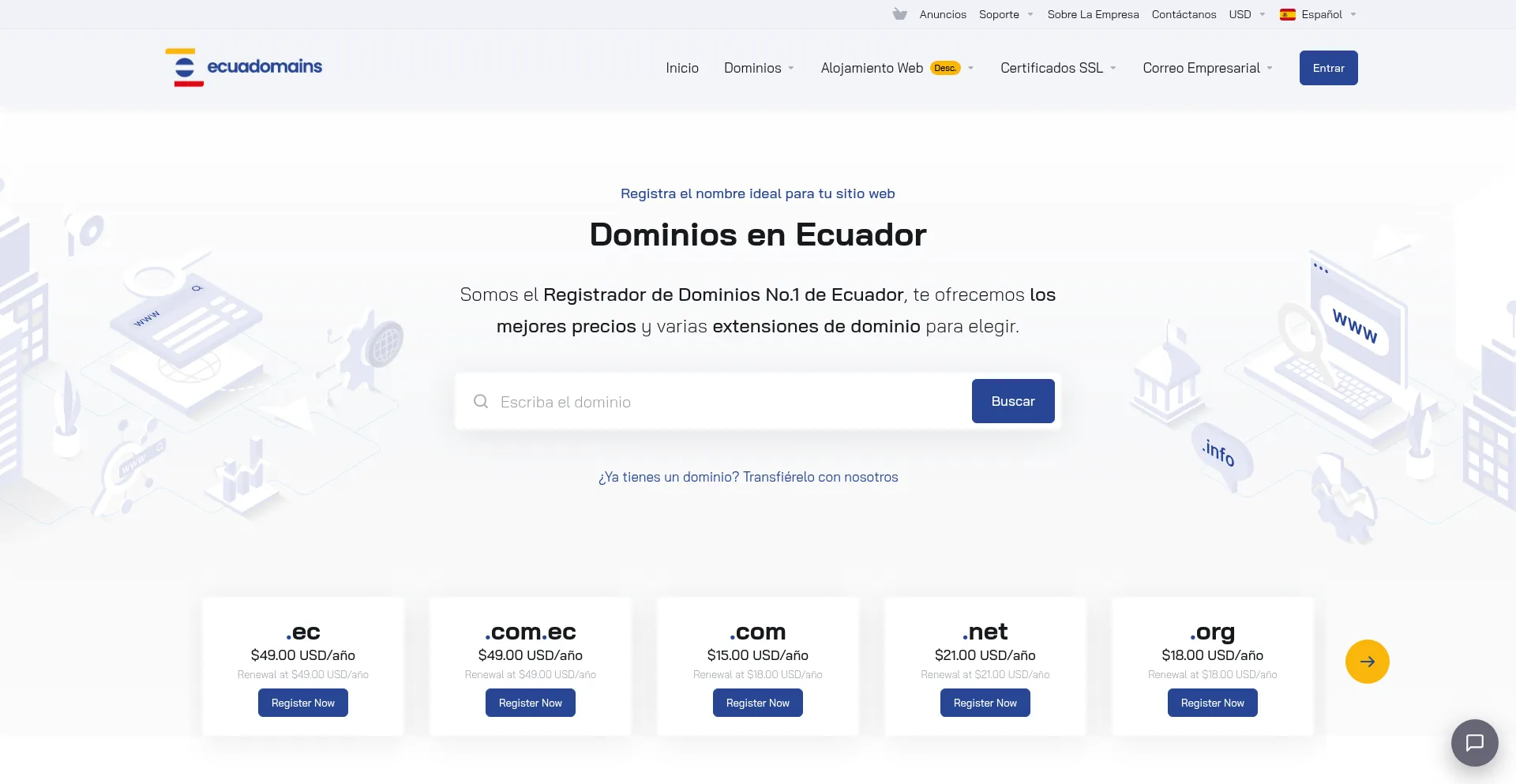 Ecuadomains.com
