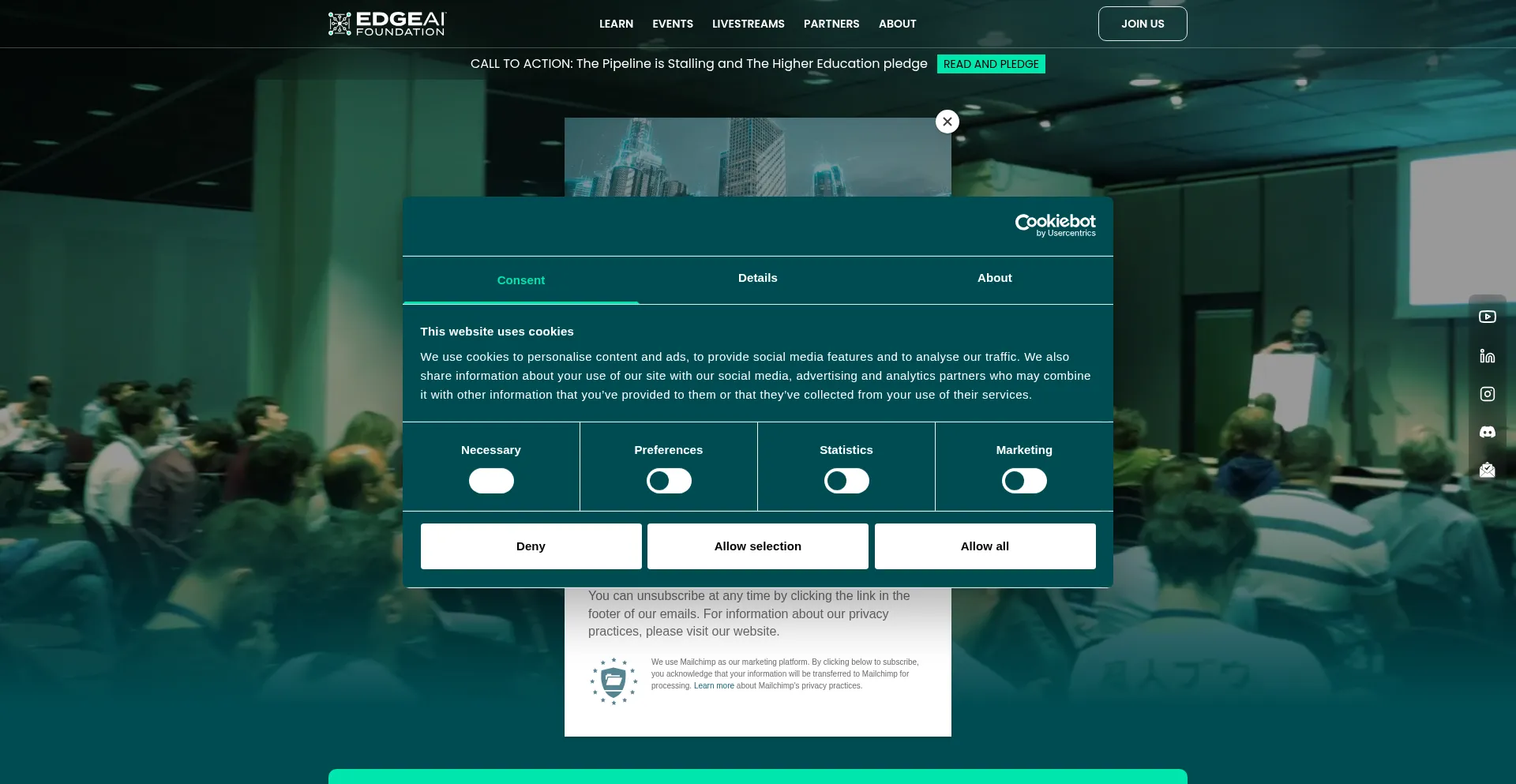 ¿És Seguro y Confiable Edgeaifoundation.org?