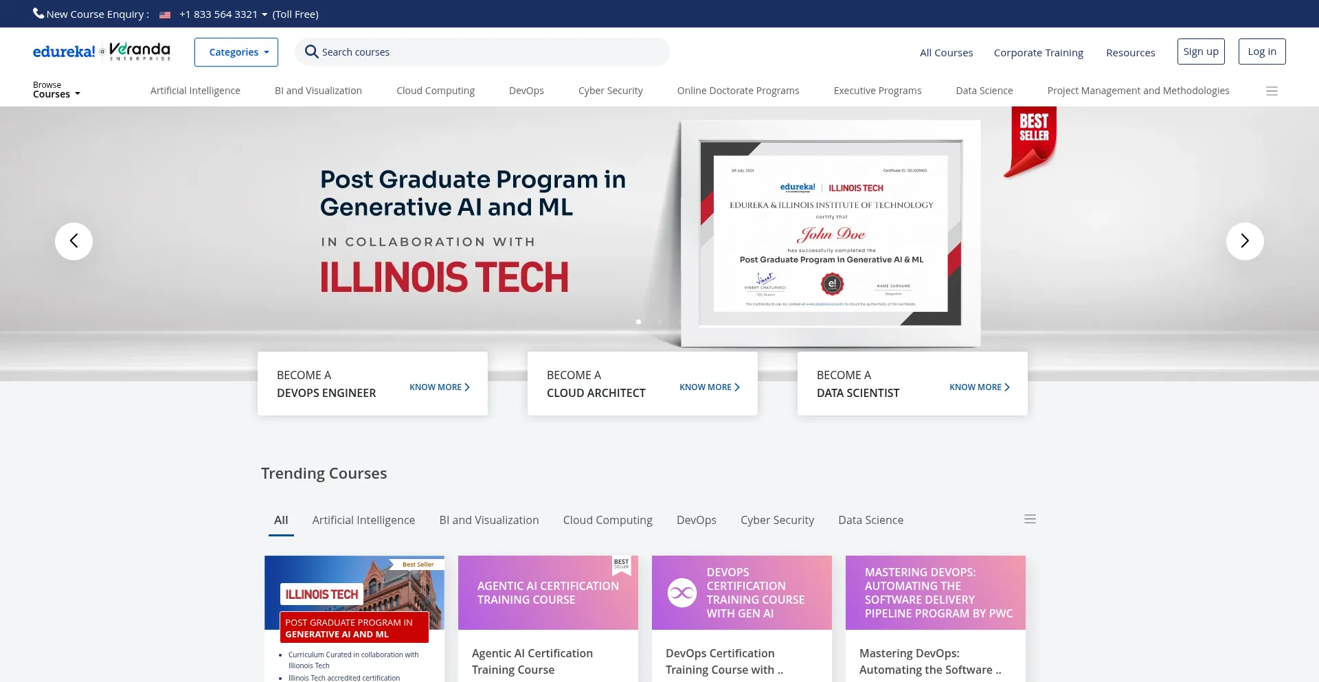 Edureka.co Screenshot