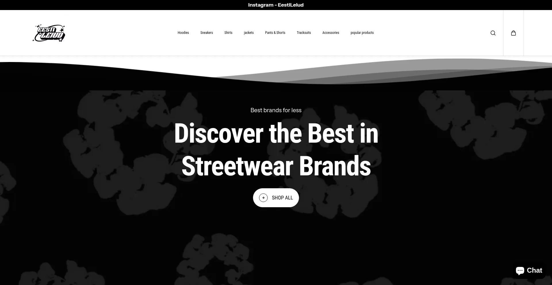 Website screenshot of Eestileiud.ee
