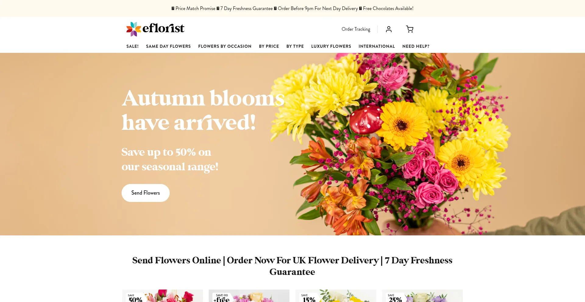 ¿És Seguro y Confiable Eflorist.co.uk?