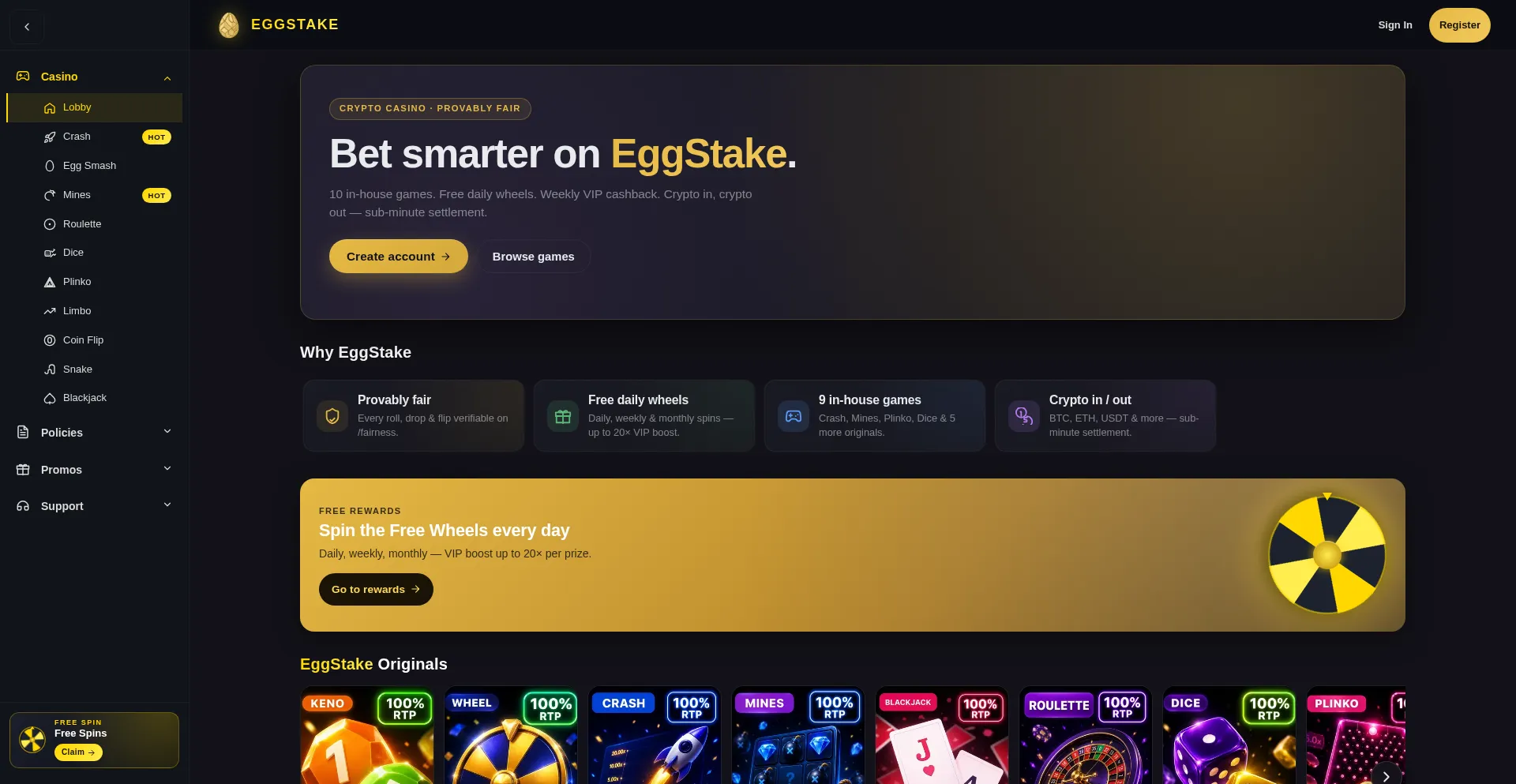 Eggstake.online