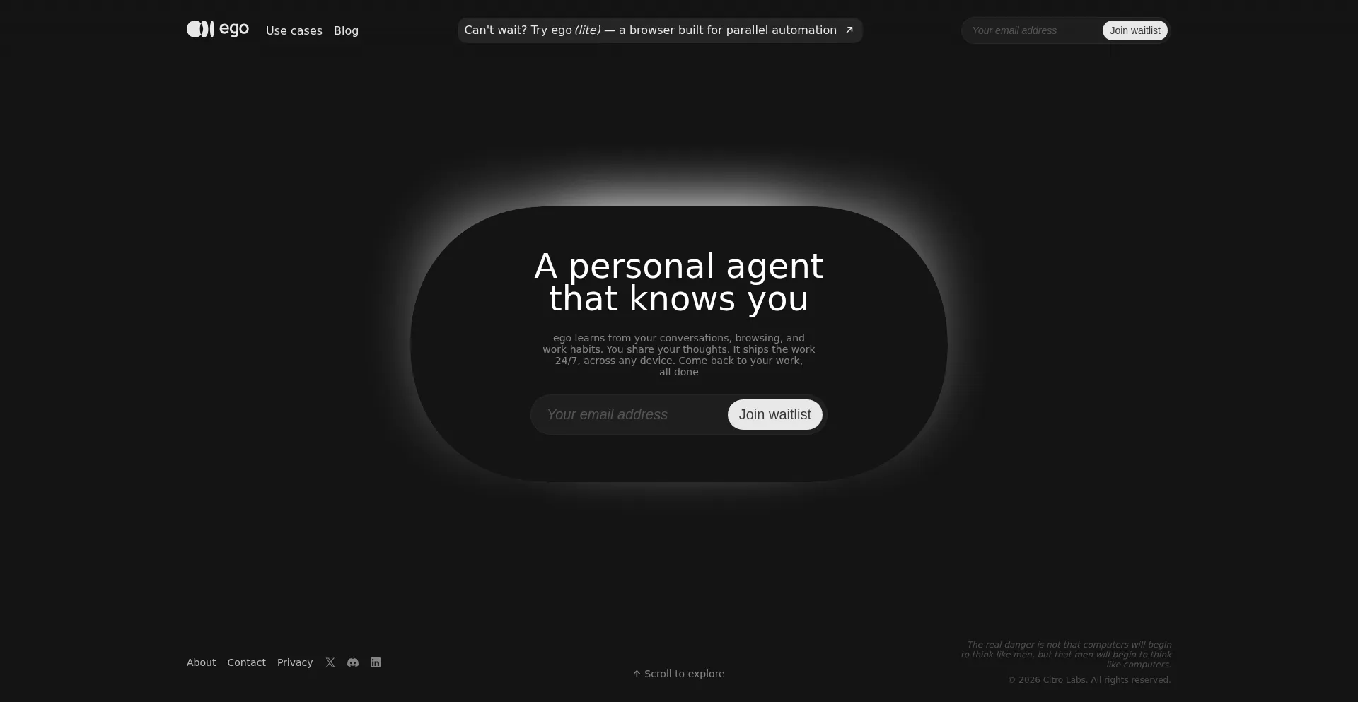 Ego.app