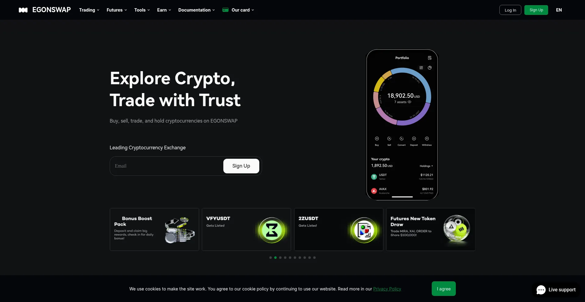 Egonswap.io