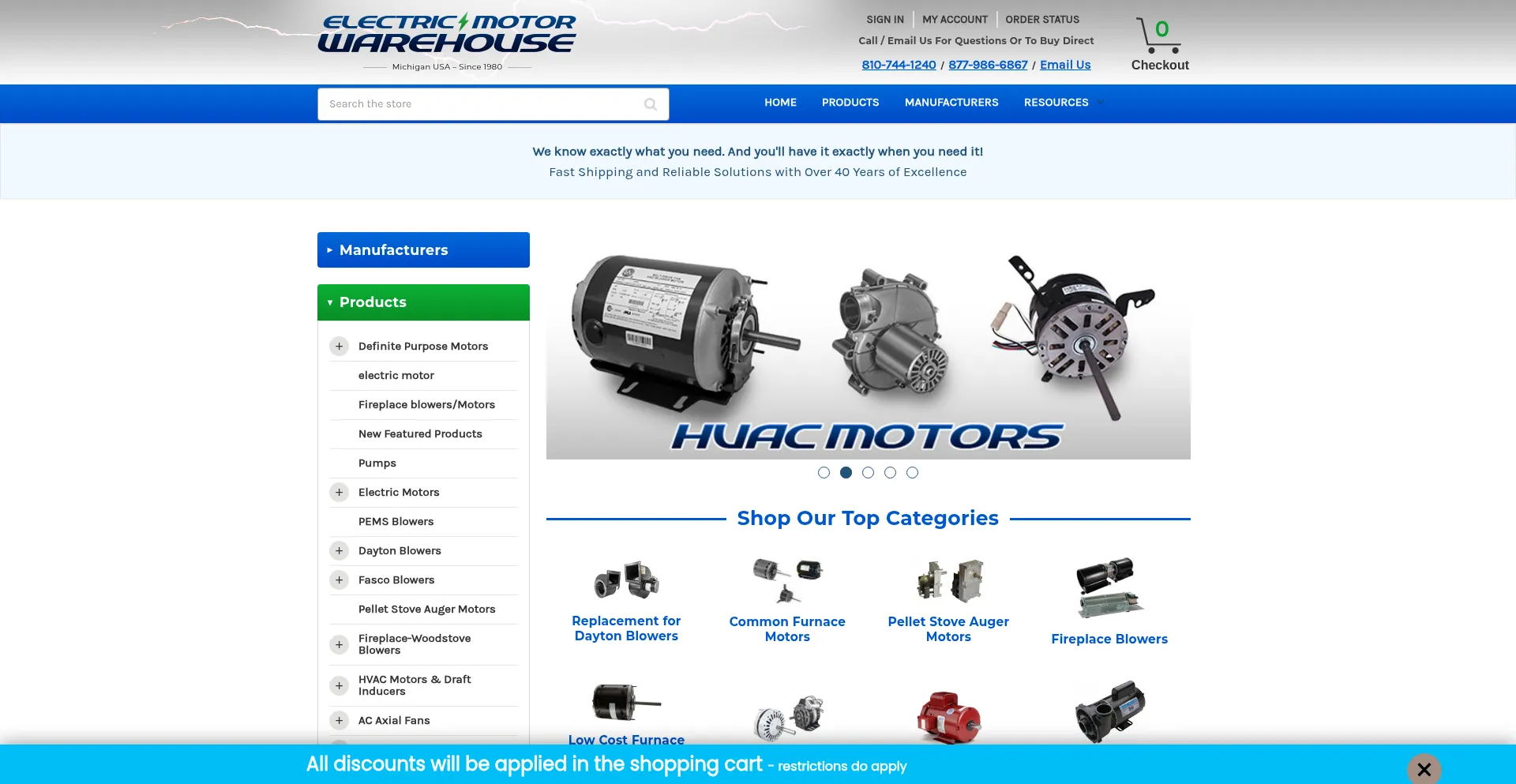 Electricmotorwarehouse.com