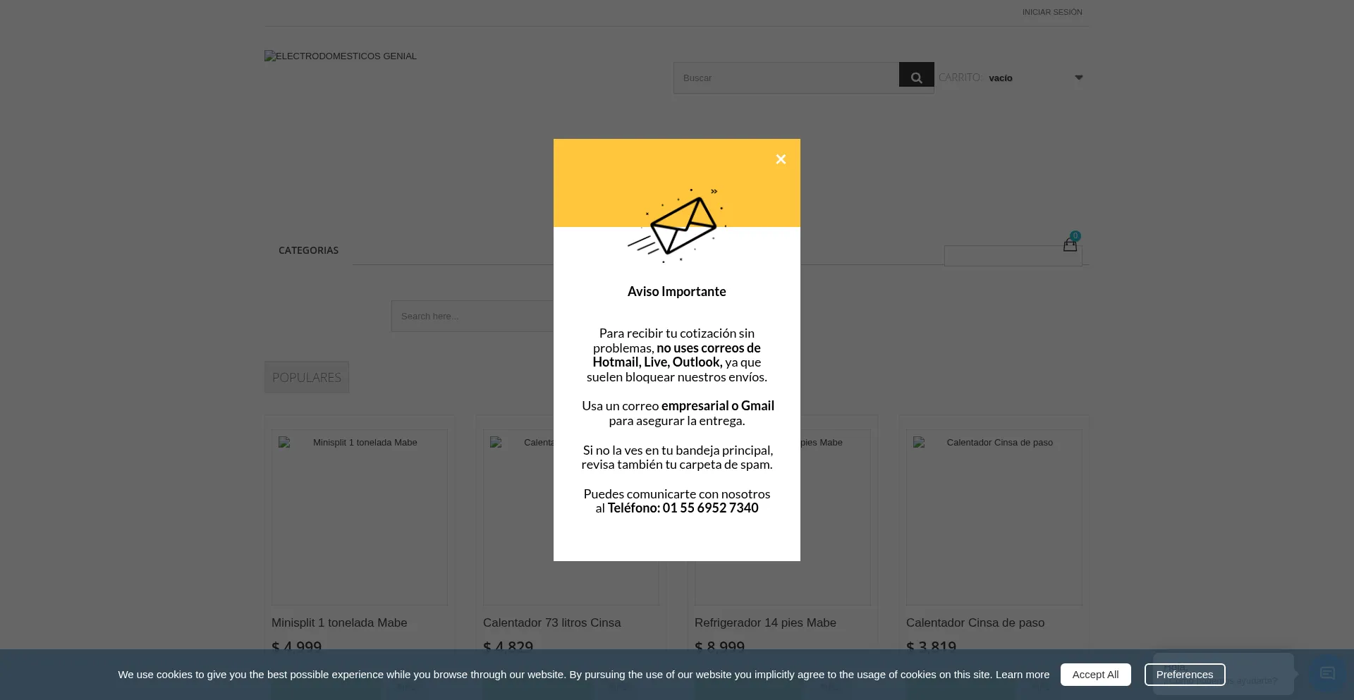 Electrodomesticosgenial.com.mx