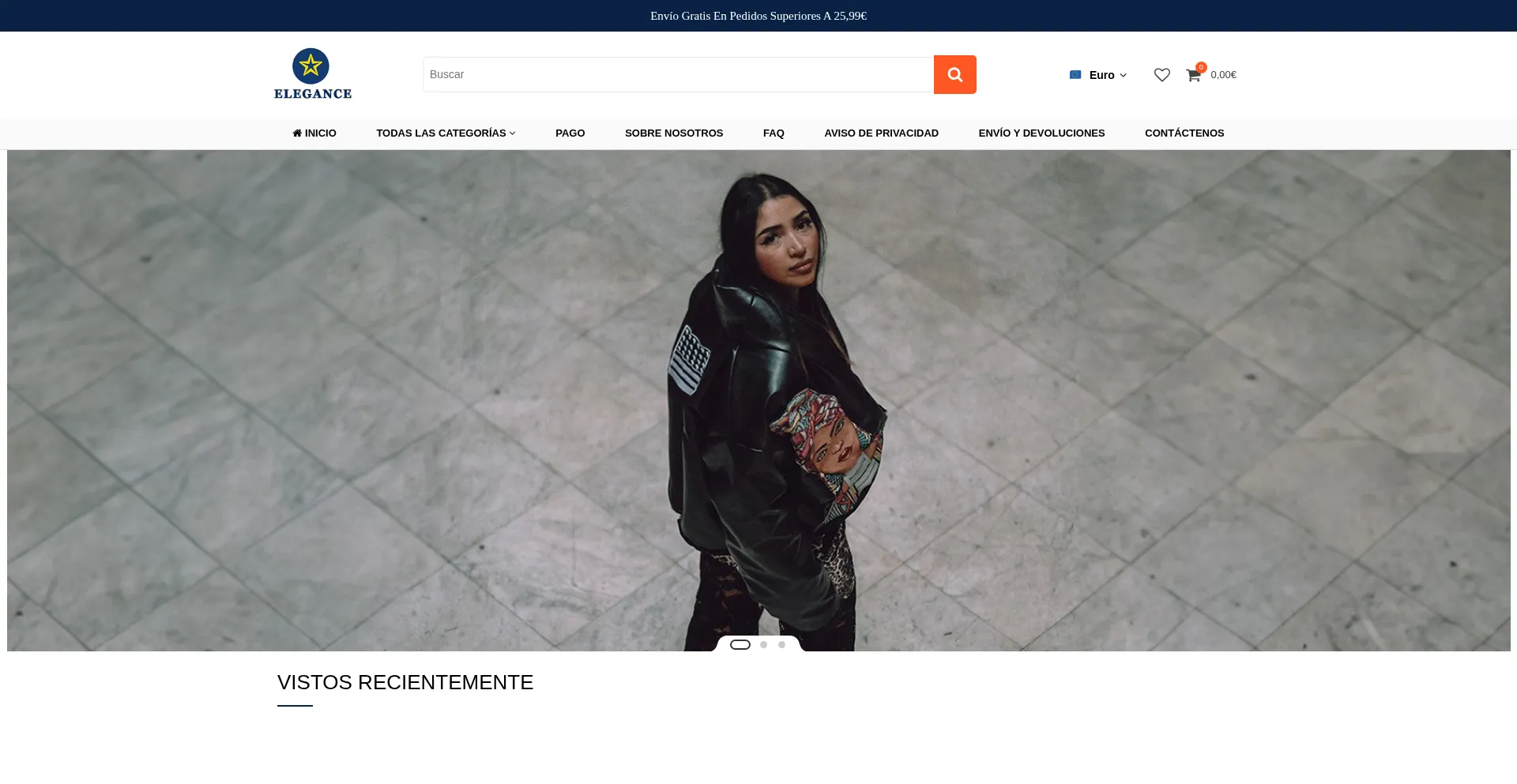 ¿És Seguro y Confiable Elegancerelax.shop?