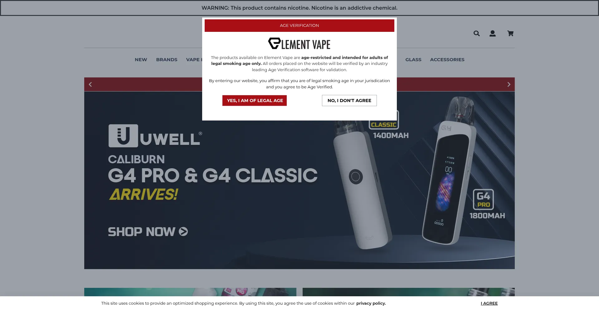 ¿És Seguro y Confiable Elementvape.com?