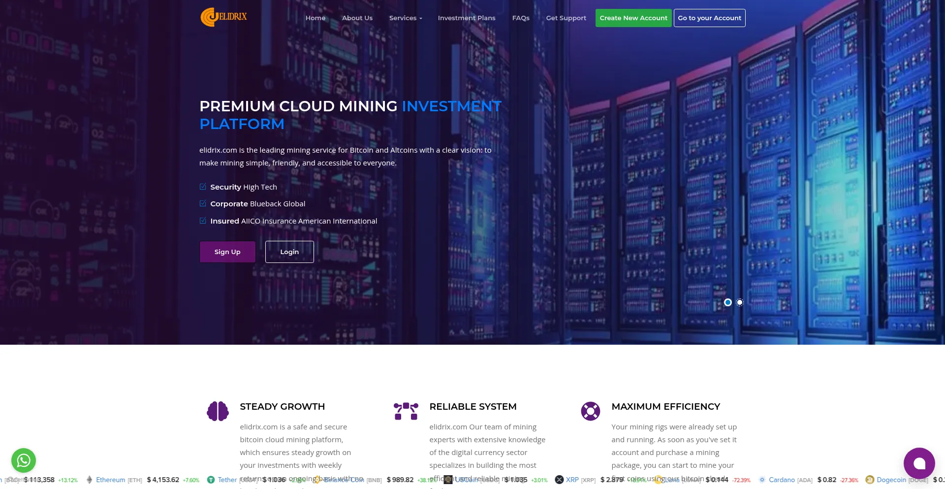 Elidrix.com Screenshot