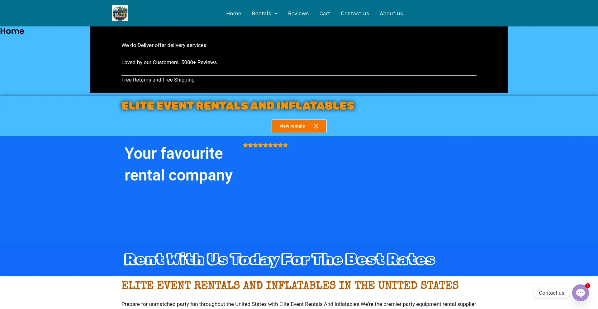 Eliteeventrentalsandinflatables.com