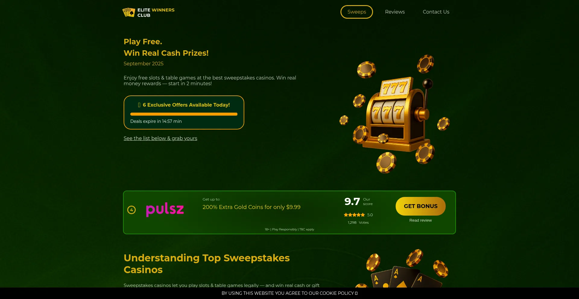 ¿És Seguro y Confiable Elitewinnersclub.com?