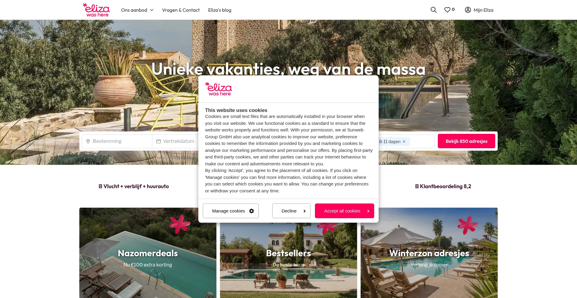 ¿És Seguro y Confiable Elizawashere.nl?