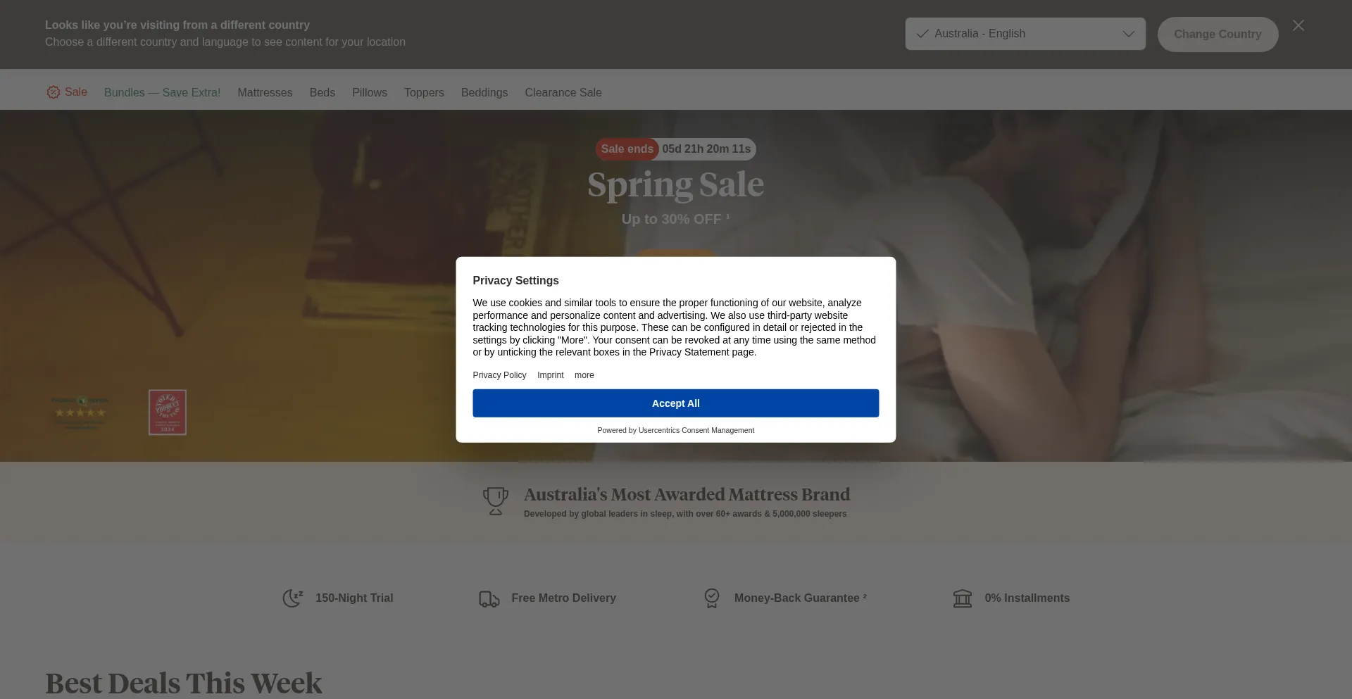 Emma-sleep.com.au Screenshot
