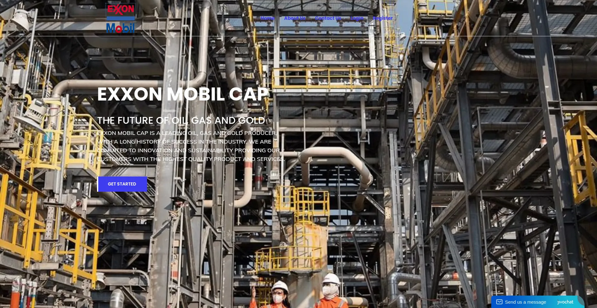Website screenshot of Emobilcap.com
