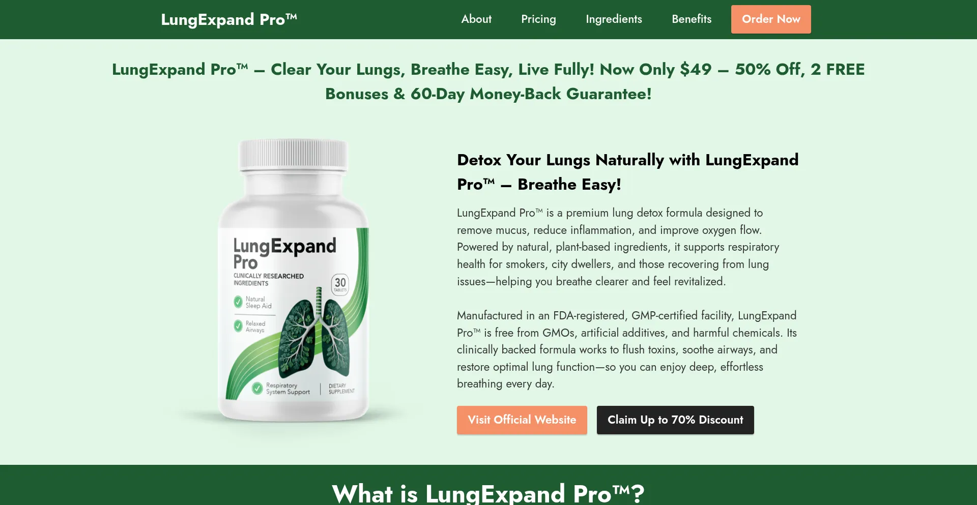 ¿És Seguro y Confiable En-lungexpandpro-usa.com?