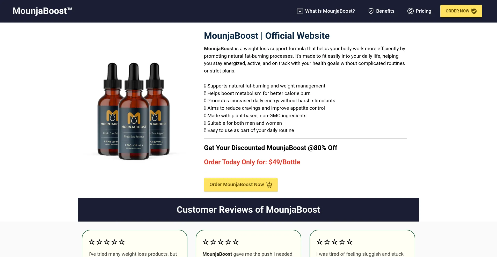¿És Seguro y Confiable En-mounja-boost.com?