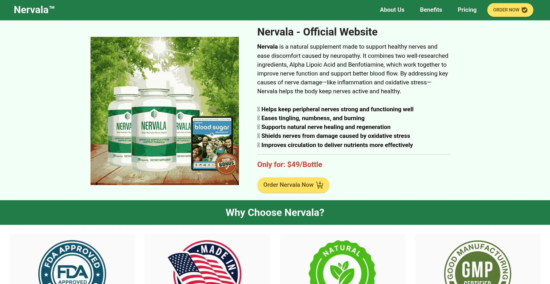 ¿És Seguro y Confiable En-us--nervala.com?