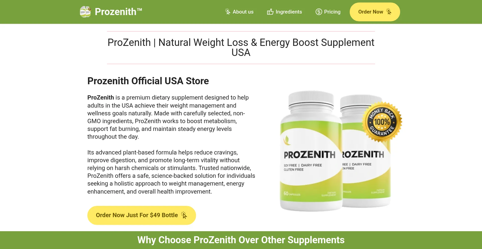 ¿És Seguro y Confiable En-us-usa-prozenith.com?