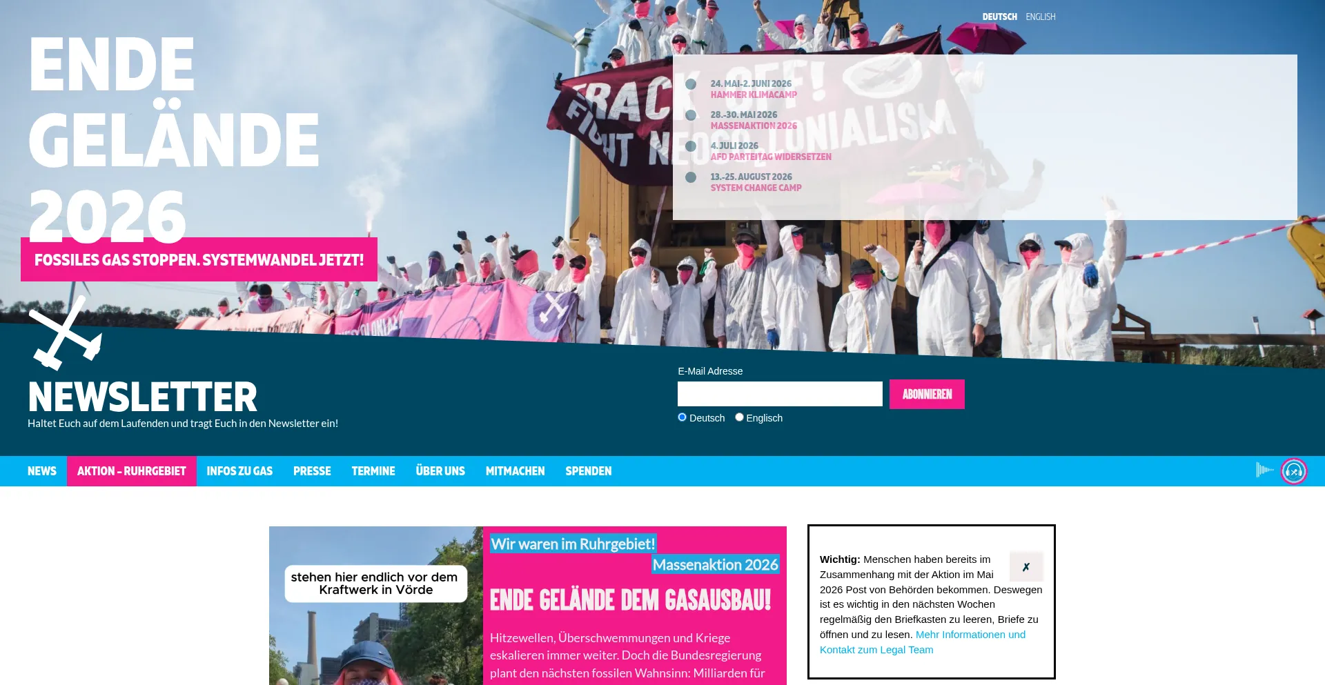 Ende-gelaende.org