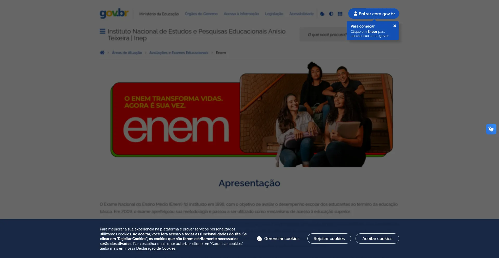 Enem.inep.gov.br