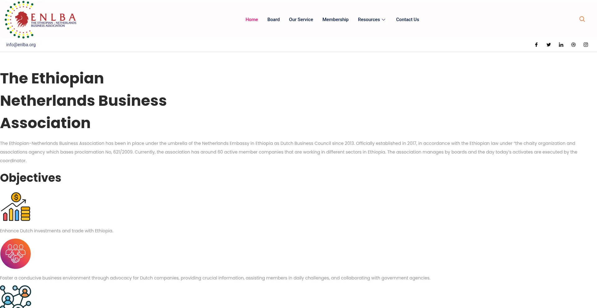Enlba.org Screenshot