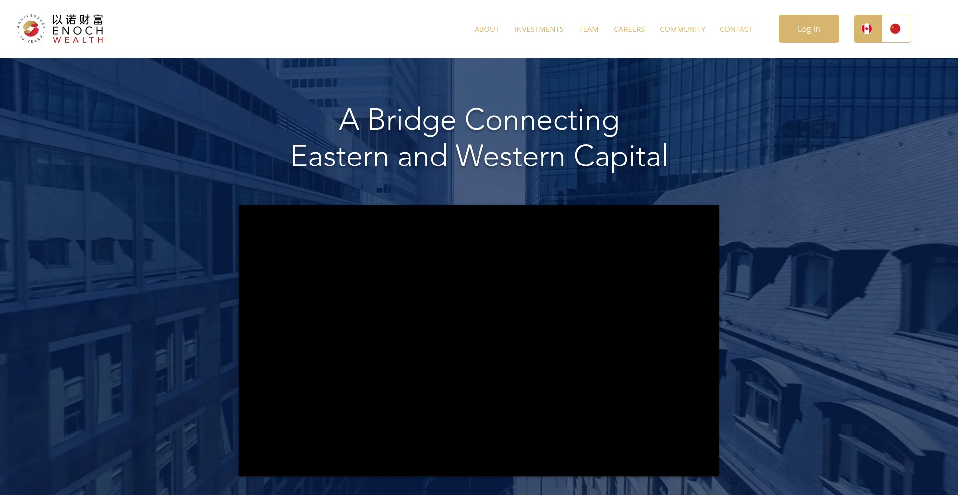 Website screenshot of Enochwm.ca