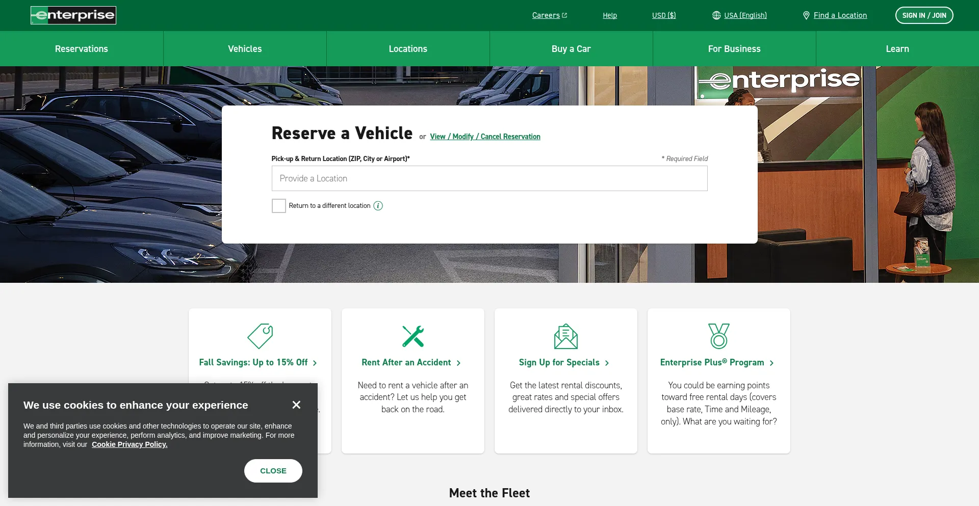 Enteprise.com Screenshot