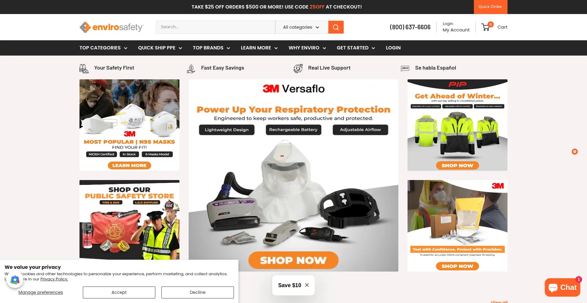 ¿És Seguro y Confiable Envirosafetyproducts.com?