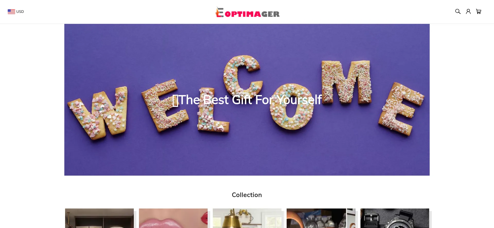 Website screenshot of Eoptimager.com