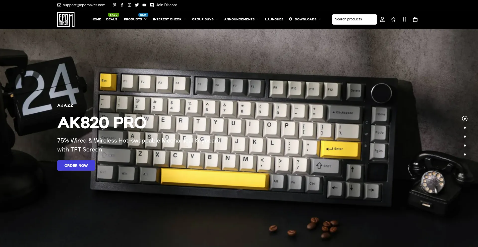¿És Seguro y Confiable Epomakerkeyboard.com.br?