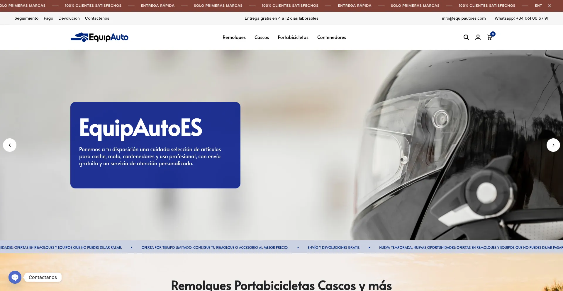 ¿És Seguro y Confiable Equipautoes.com?