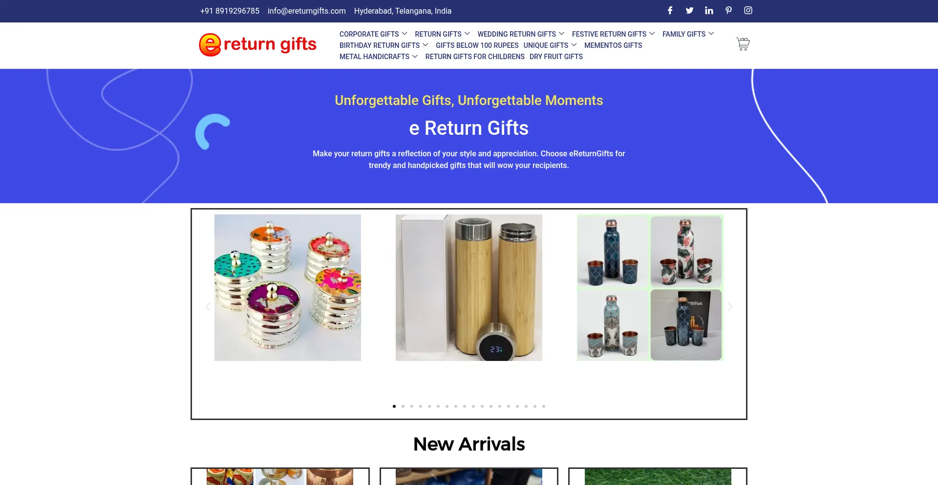 Ereturngifts.com