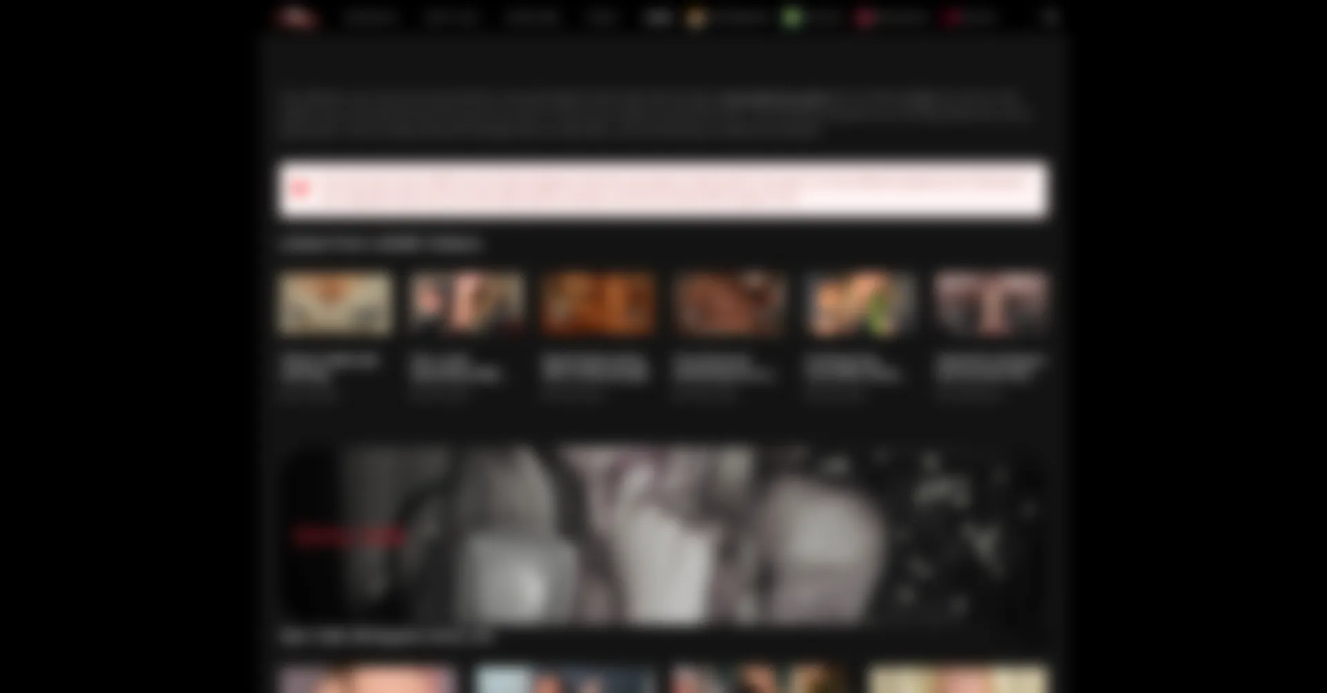 Website screenshot of Eroasmr.com