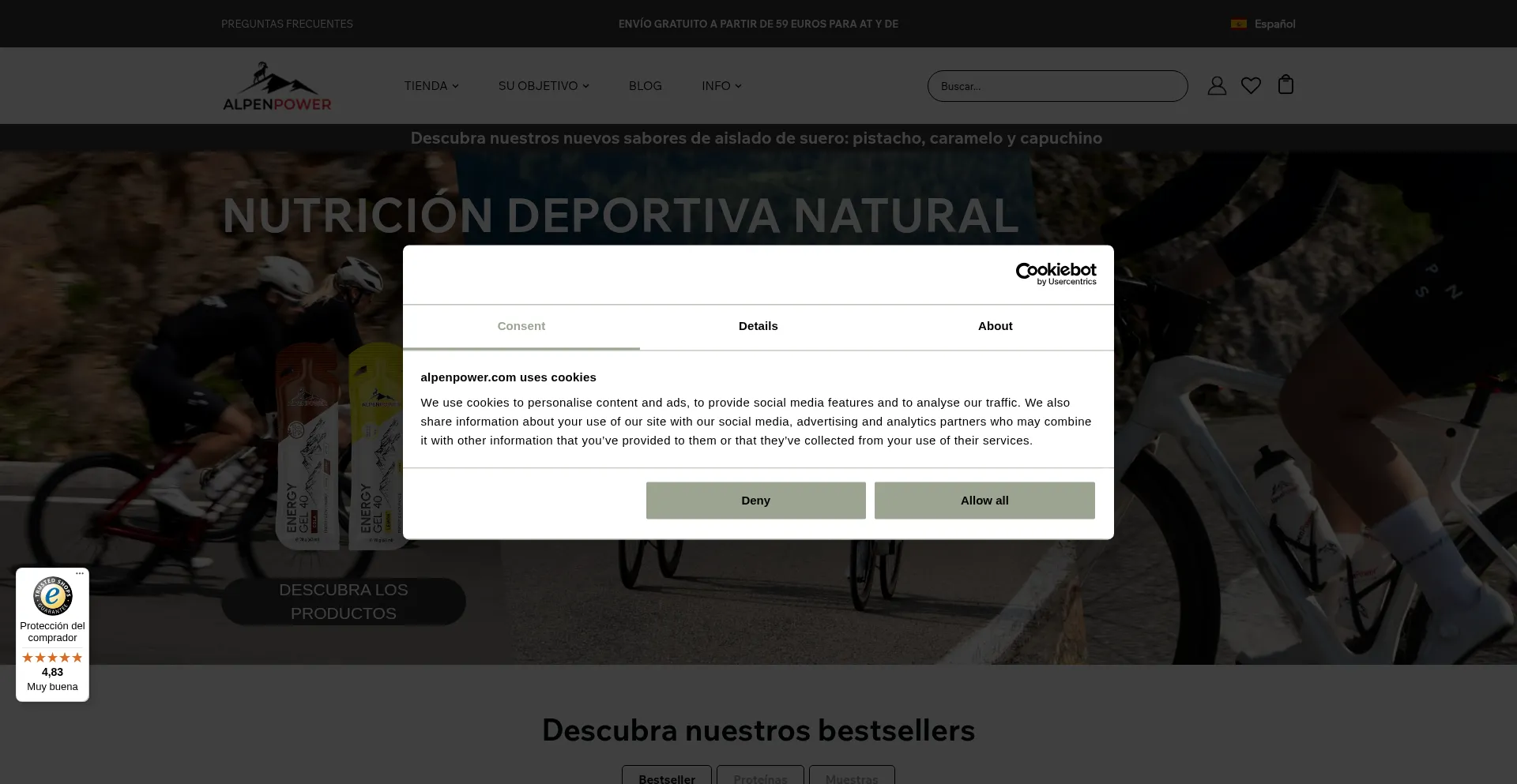 ¿És Seguro y Confiable Es.alpenpower.com?