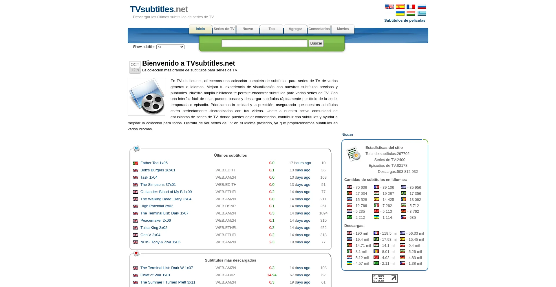 Es.tvsubtitles.net