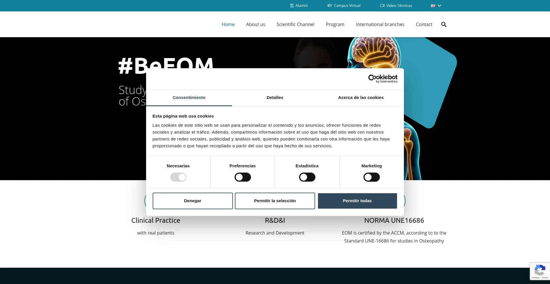 ¿És Seguro y Confiable Escuelaosteopatiamadrid.com?