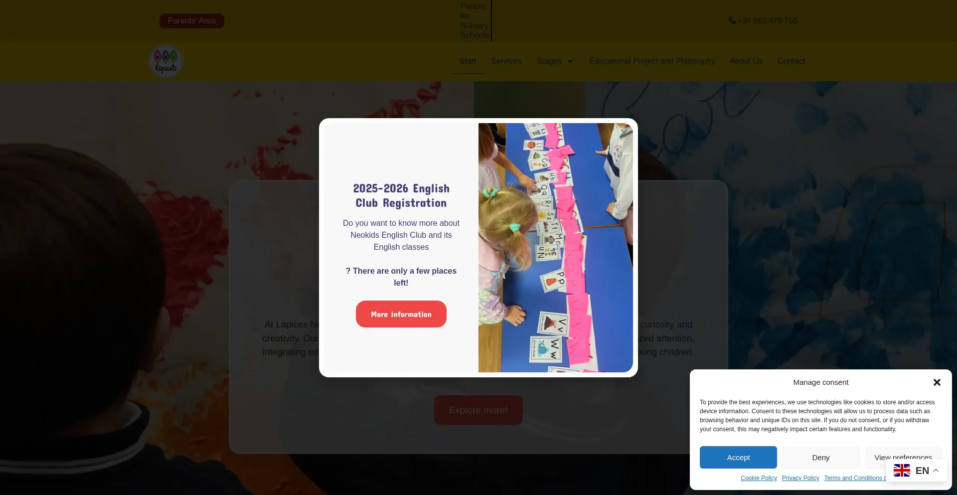 Escuelas-infantiles.com Screenshot