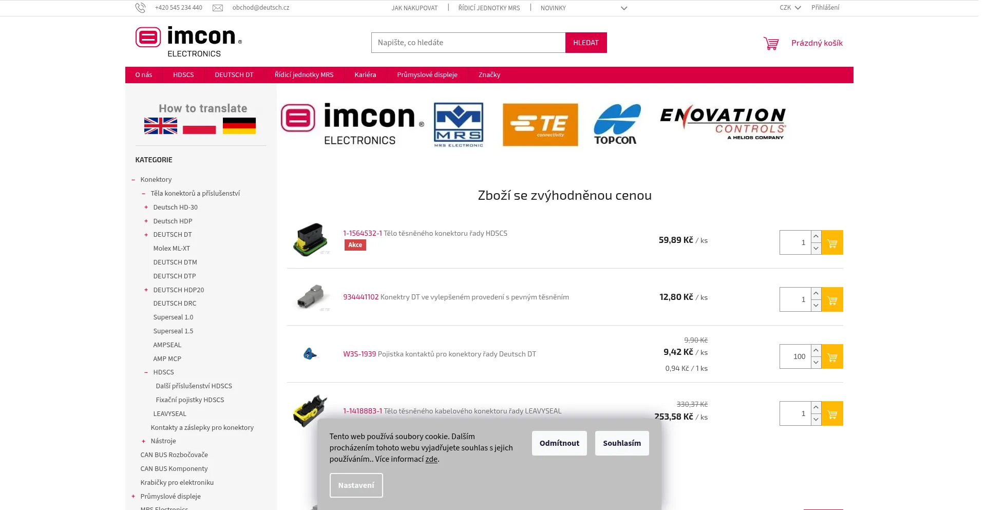 Eshop.imcon-electronics.cz