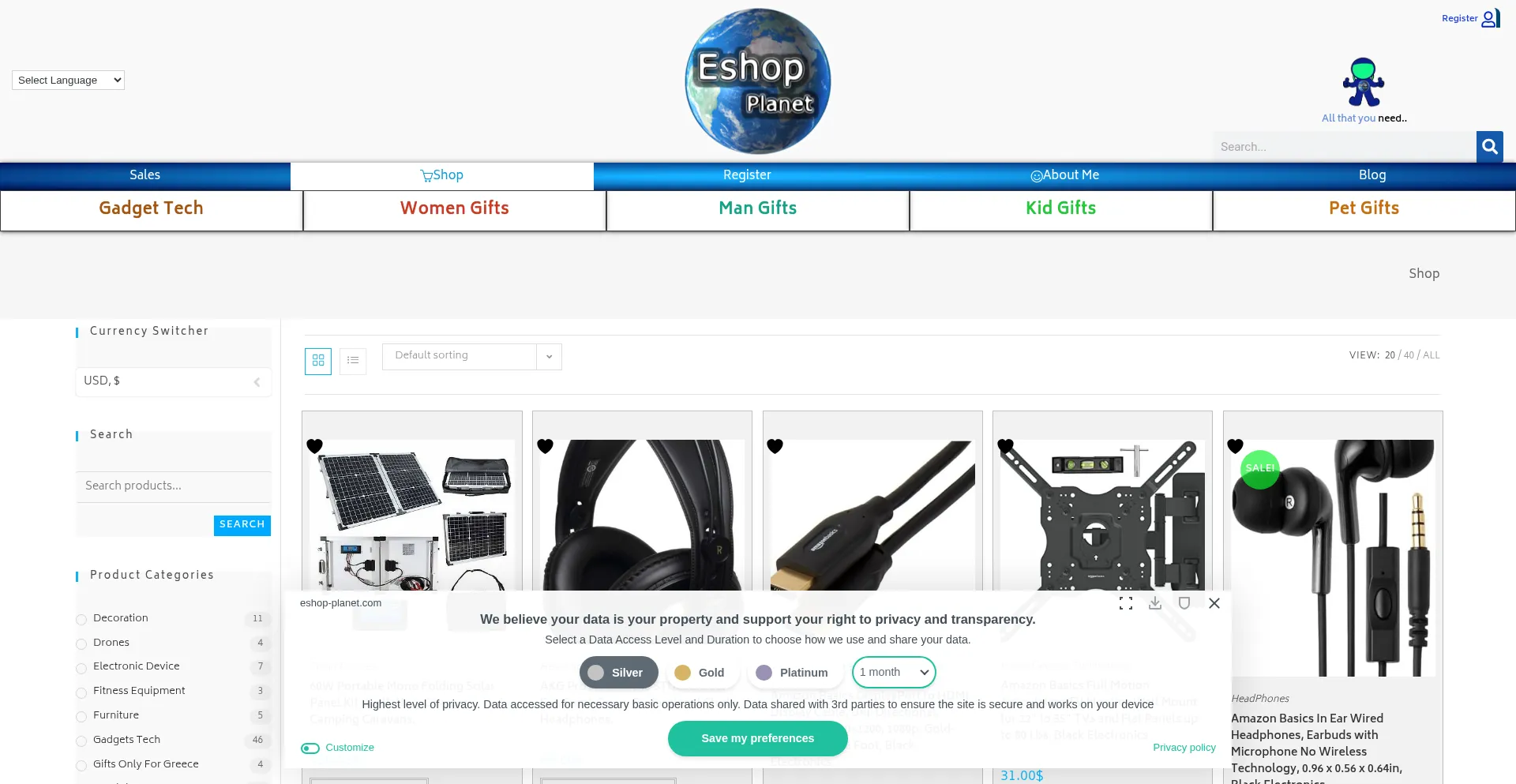 ¿És Seguro y Confiable Eshop-planet.com?