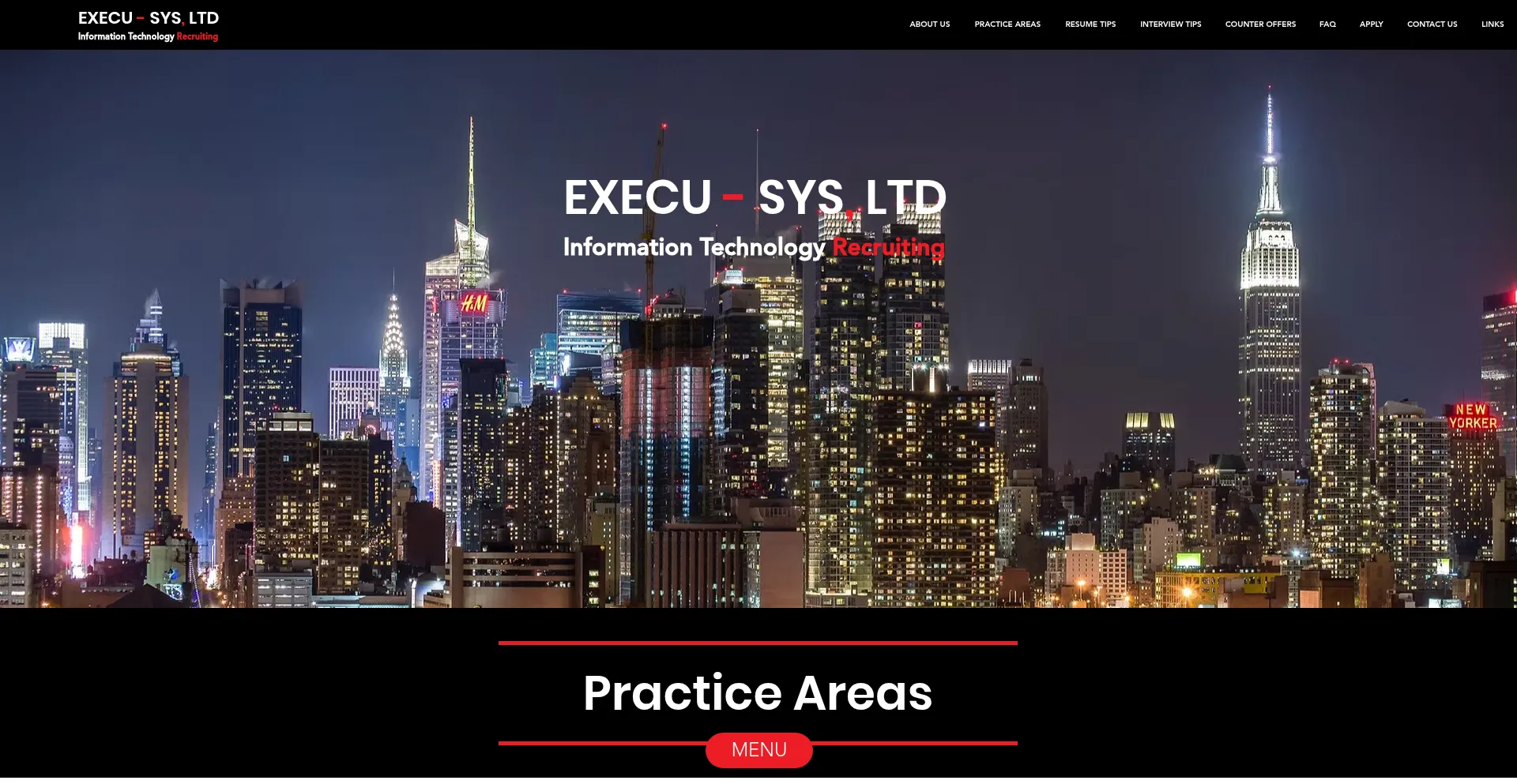 Website screenshot of Eslny.com