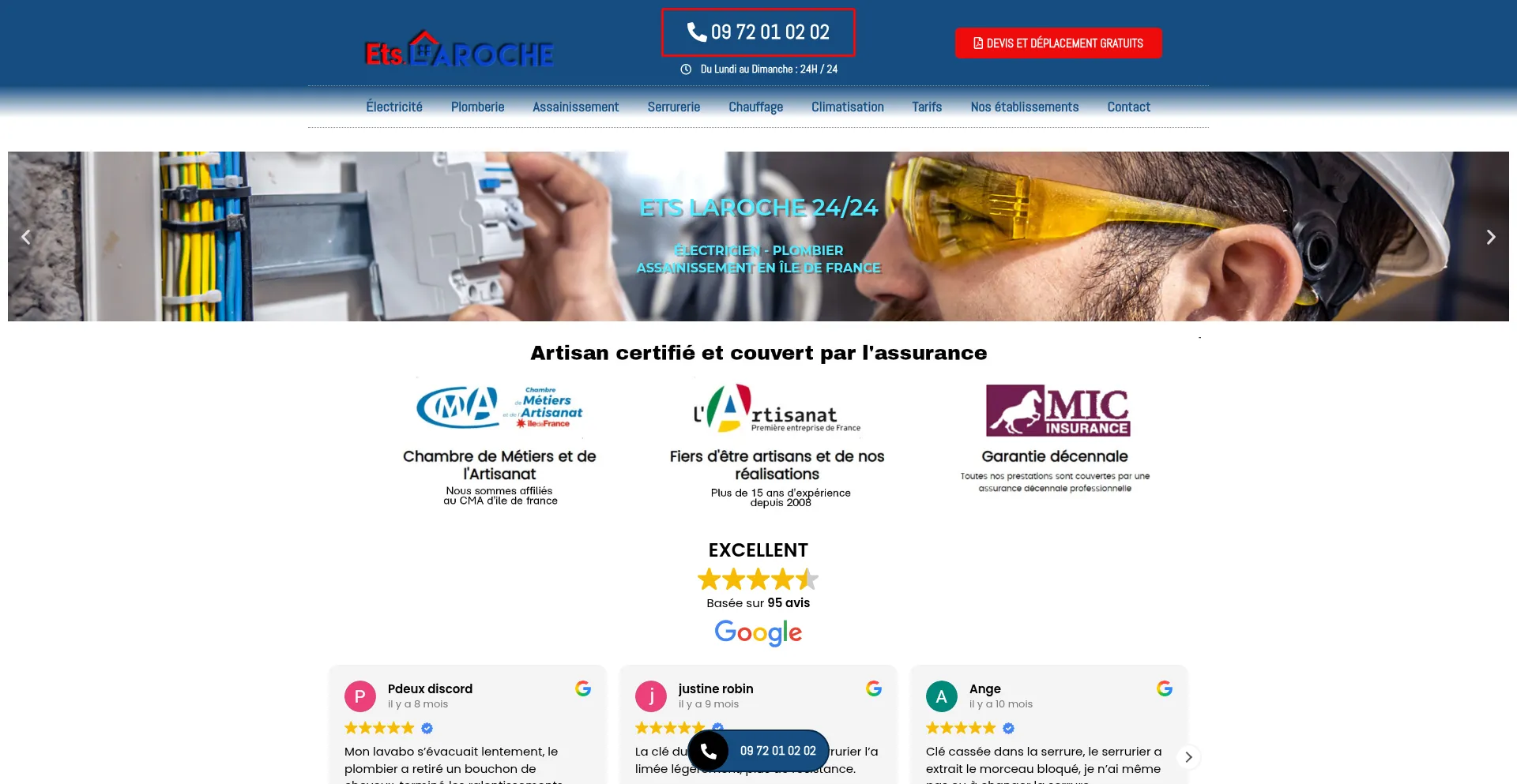 Etablissements-laroche.fr