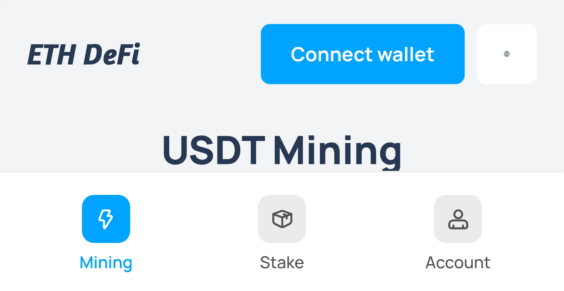 Website screenshot of Ether2025.vip