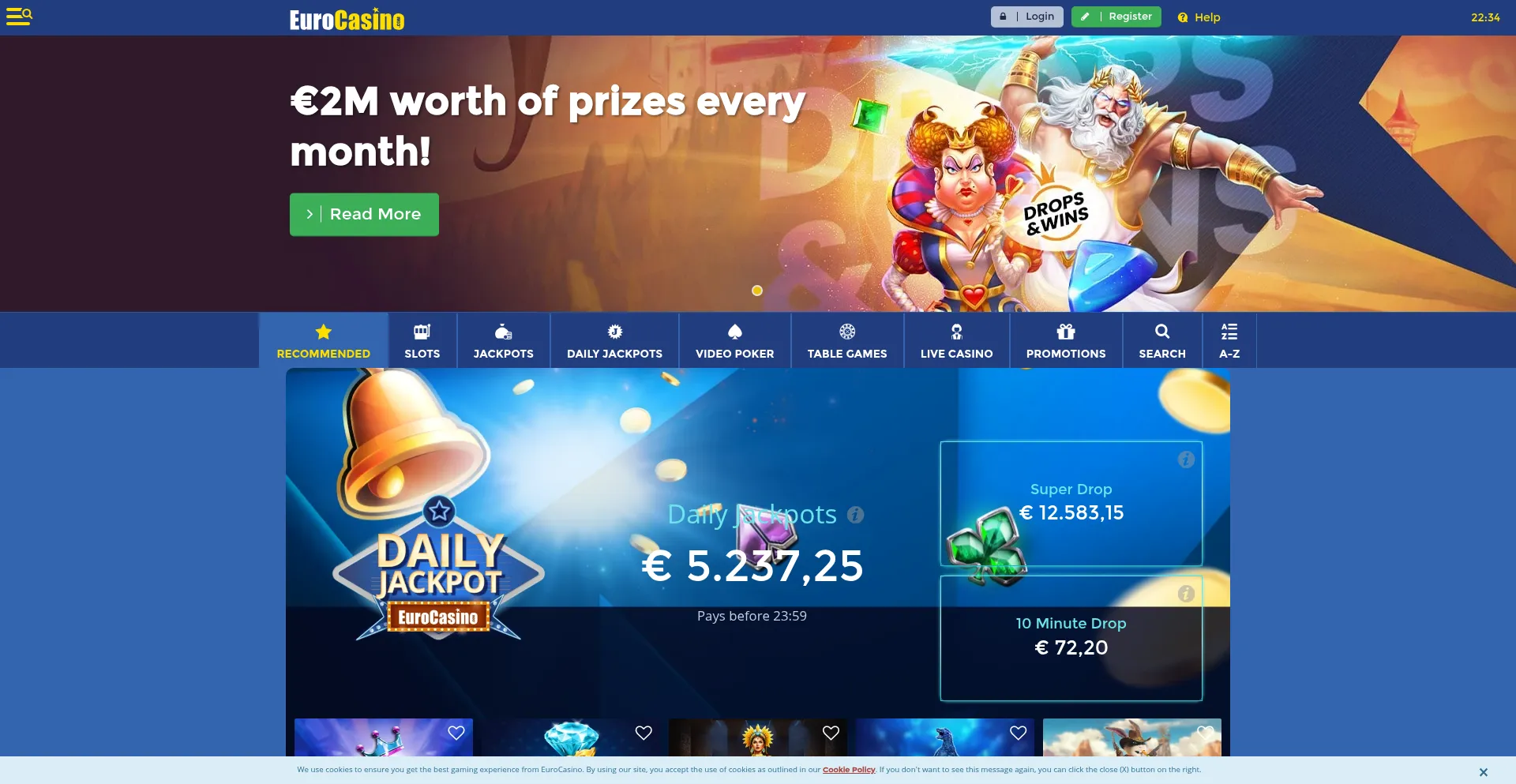 ¿És Seguro y Confiable Eurocasino.com?