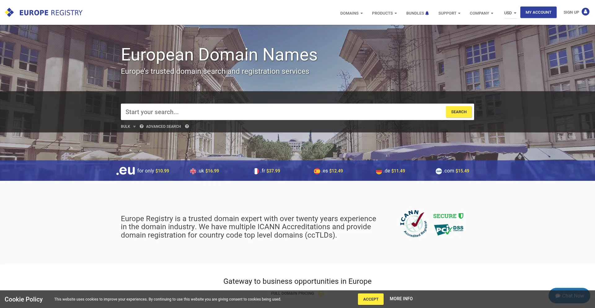 Europeregistry.com