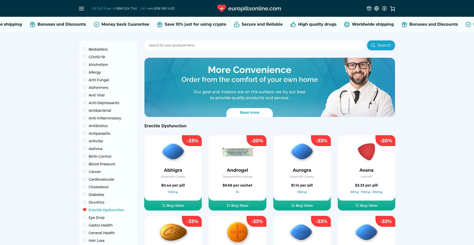 ¿És Seguro y Confiable Europillsonline.com?