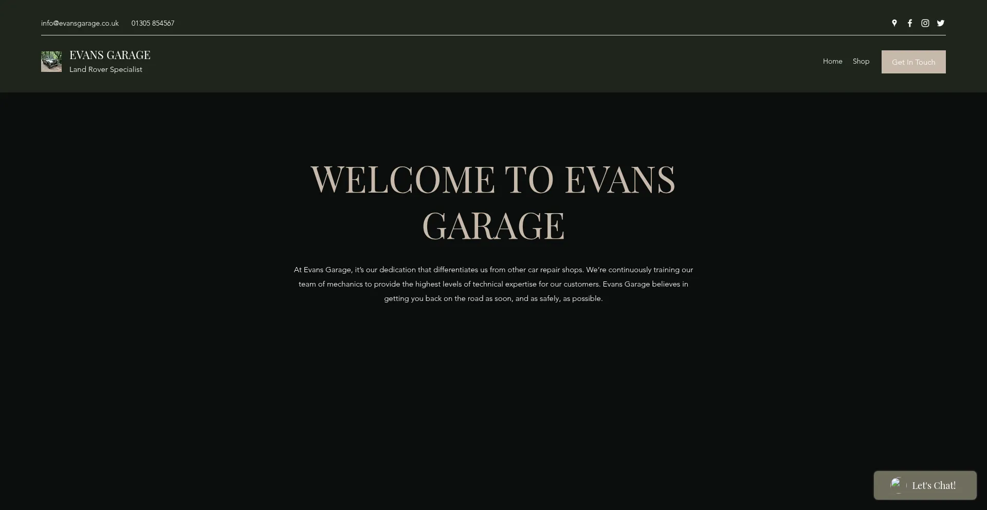 Evansgarage.co.uk